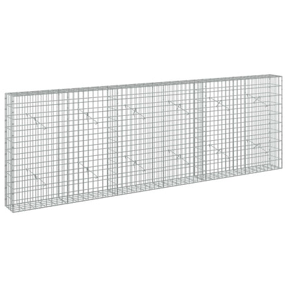Gabion with 5 mm Wire and 5x10 cm Mesh 50x20x100 cm Height 100 cm Thickness 20 cm 50–1050 cm 300 cm