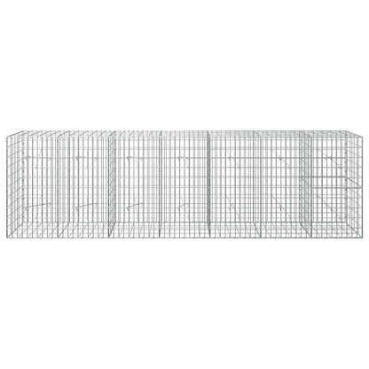 vidaXL Gabion with 5 mm Wire and 5x10 cm Mesh 350x20x100 cm 3
