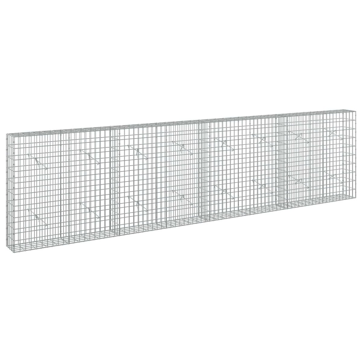 Gabion with 5 mm Wire and 5x10 cm Mesh 50x20x100 cm Height 100 cm Thickness 20 cm 50–1050 cm 400 cm