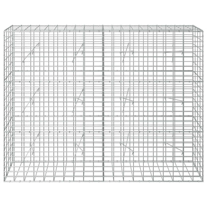 vidaXL Gabion with 5 mm Wire and 5x10 cm Mesh 200x20x150 cm 3