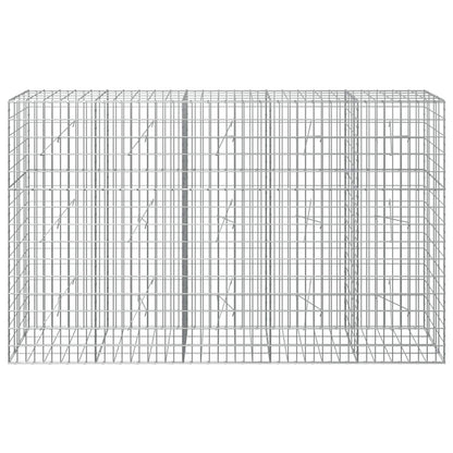 vidaXL Gabion with 5 mm Wire and 5x10 cm Mesh 250x20x150 cm 3