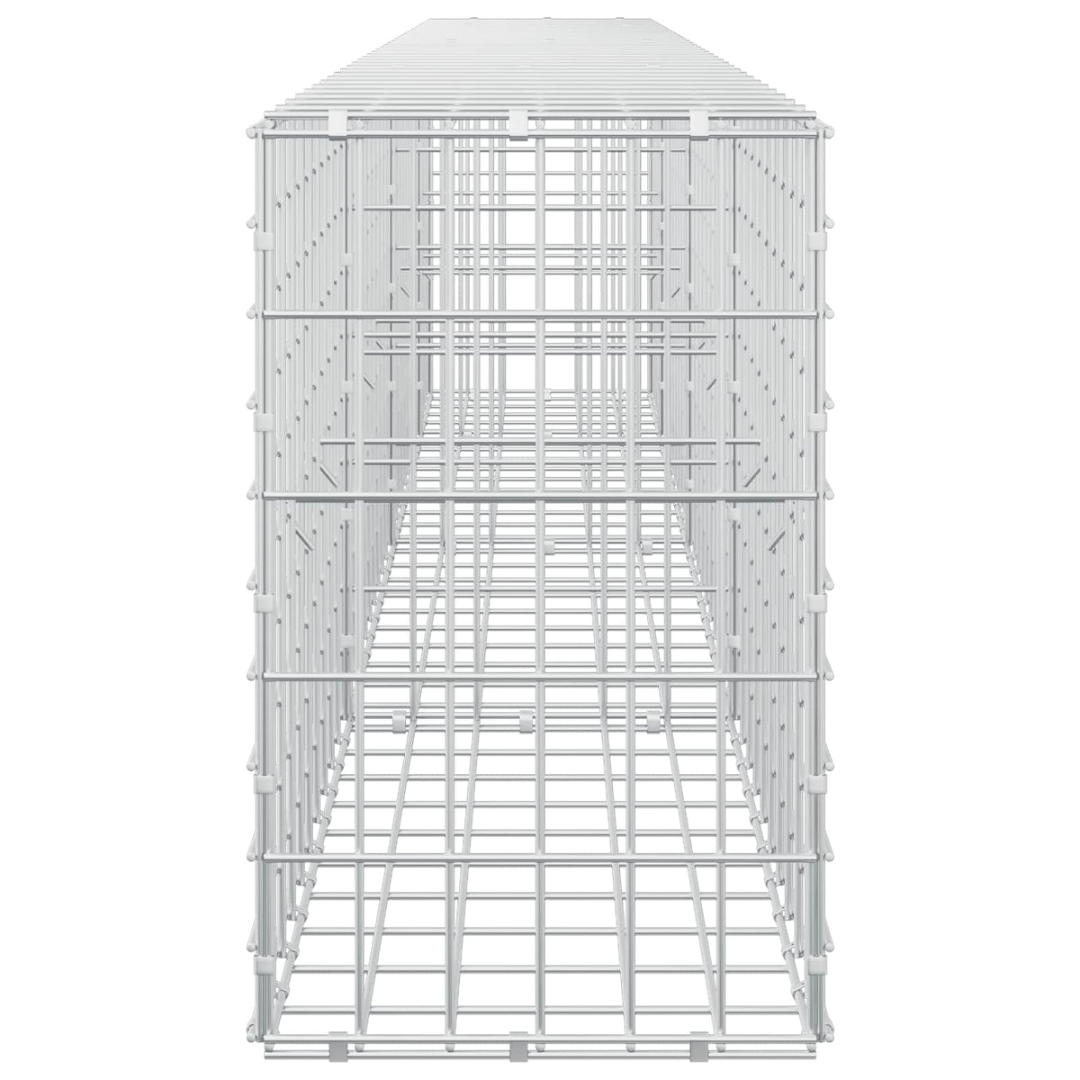 vidaXL Gabion with 5 mm Wire and 5x10 cm Mesh 350x30x50 cm 4