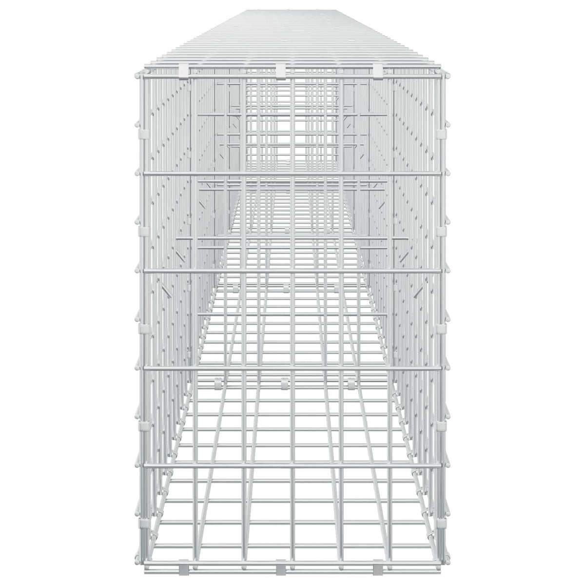 vidaXL Gabion with 5 mm Wire and 5x10 cm Mesh 500x30x50 cm 4