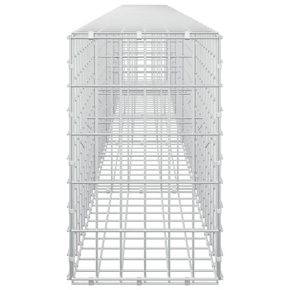 vidaXL Gabion with 5 mm Wire and 5x10 cm Mesh 500x30x50 cm 4