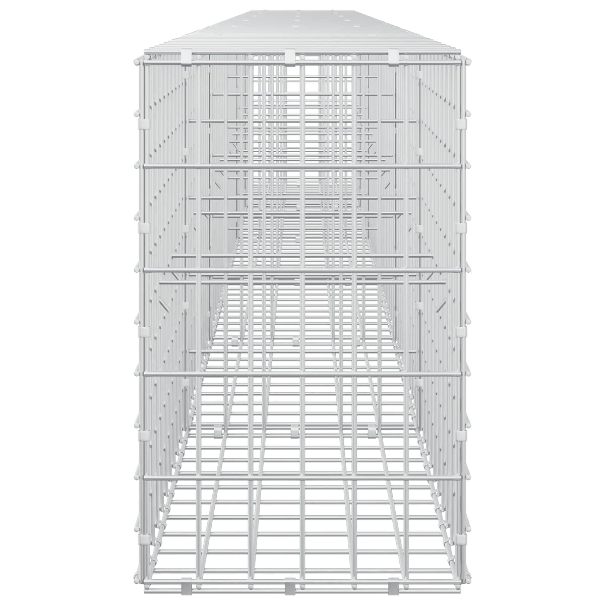 vidaXL Gabion with 5 mm Wire and 5x10 cm Mesh 600x30x50 cm 4