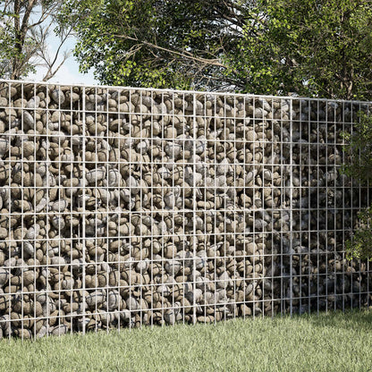 vidaXL Gabion with 5 mm Wire and 5x10 cm Mesh 50x30x100 cm