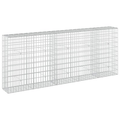 vidaXL Gabion with 5 mm Wire and 5x10 cm Mesh 250x30x100 cm 2