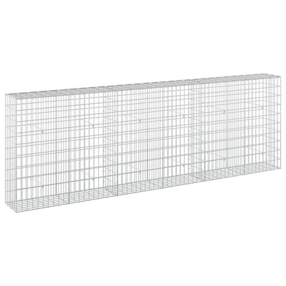 vidaXL Gabion with 5 mm Wire and 5x10 cm Mesh 300x30x100 cm 2