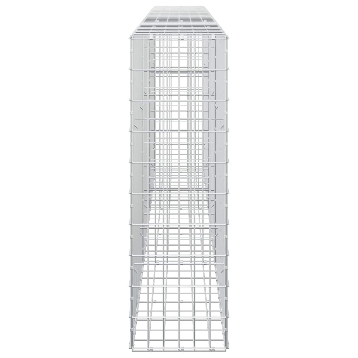 vidaXL Gabion with 5 mm Wire and 5x10 cm Mesh 300x30x100 cm 4