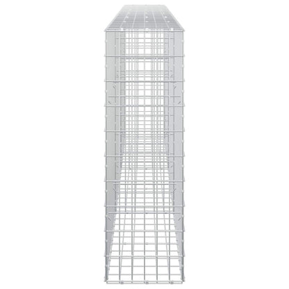 vidaXL Gabion with 5 mm Wire and 5x10 cm Mesh 300x30x100 cm 4