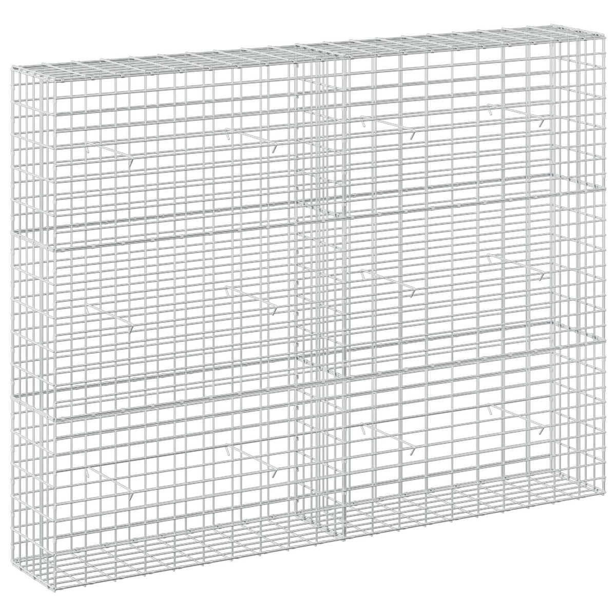 vidaXL Gabion with 5 mm Wire and 5x10 cm Mesh 200x30x150 cm 2