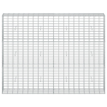 vidaXL Gabion with 5 mm Wire and 5x10 cm Mesh 200x30x150 cm 3
