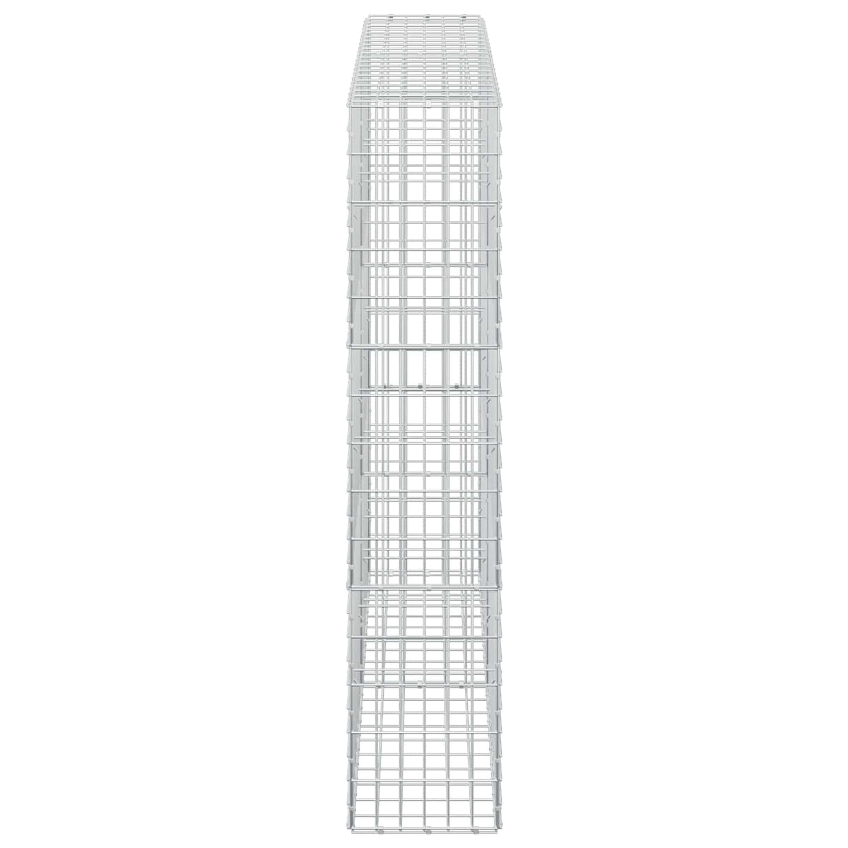 vidaXL Gabion with 5 mm Wire and 5x10 cm Mesh 200x30x150 cm 4