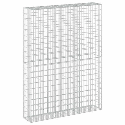 vidaXL Gabion with 5 mm Wire and 5x10 cm Mesh 150x30x200 cm 2