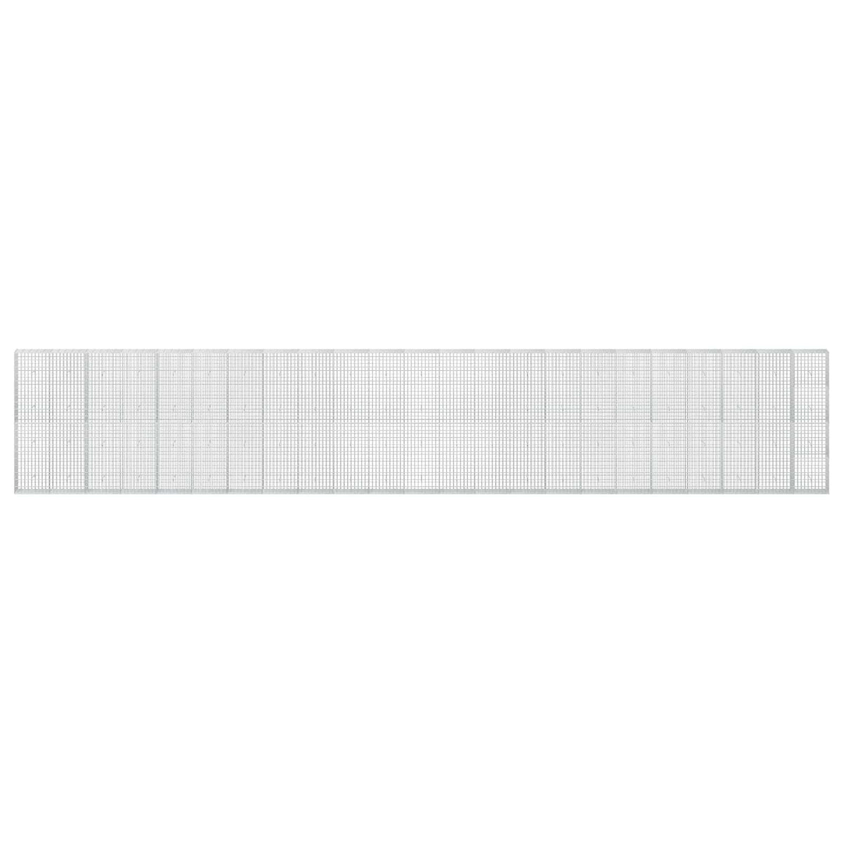 Gabion with 5 mm Wire and 5x10 cm Mesh 1150x30x200 cm 1150 cm