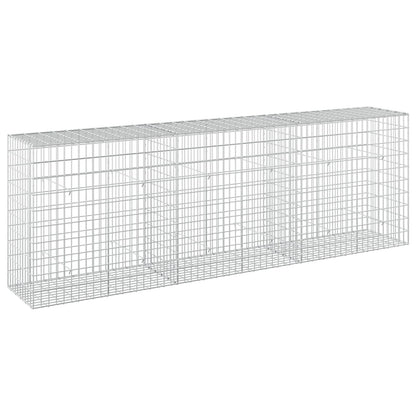 vidaXL Gabion with 5 mm Wire and 5x10 cm Mesh 300x50x100 cm 2