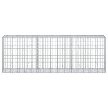 vidaXL Gabion with 5 mm Wire and 5x10 cm Mesh 300x50x100 cm 3