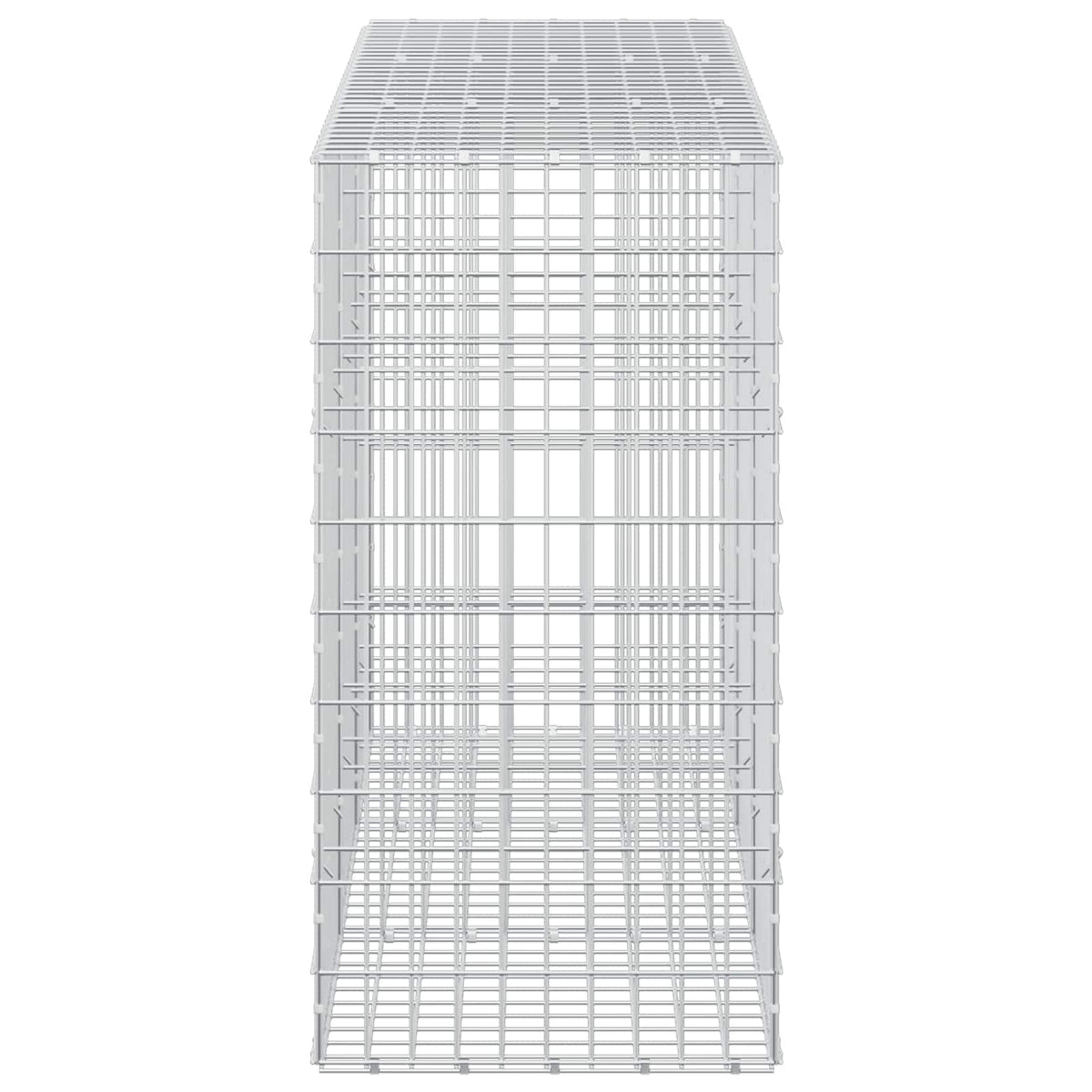 vidaXL Gabion with 5 mm Wire and 5x10 cm Mesh 300x50x100 cm 4