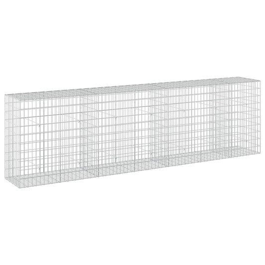 vidaXL Gabion with 5 mm Wire and 5x10 cm Mesh 350x50x100 cm 2