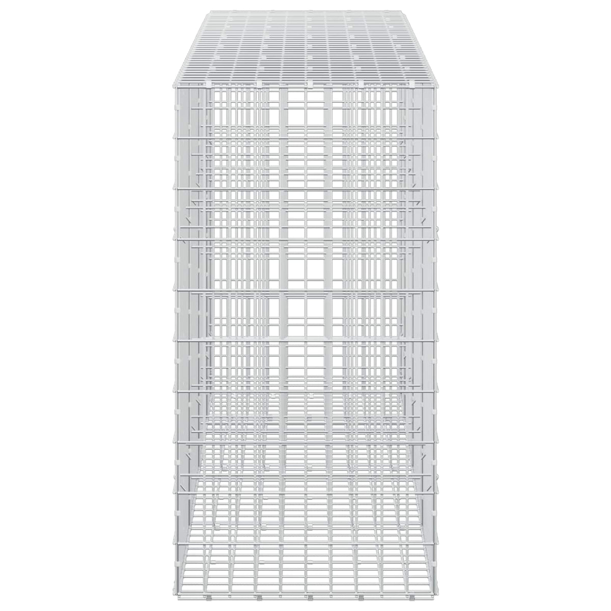 vidaXL Gabion with 5 mm Wire and 5x10 cm Mesh 350x50x100 cm 4