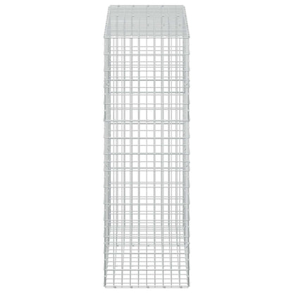 vidaXL Gabion with 5 mm Wire and 5x10 cm Mesh 150x50x150 cm 4
