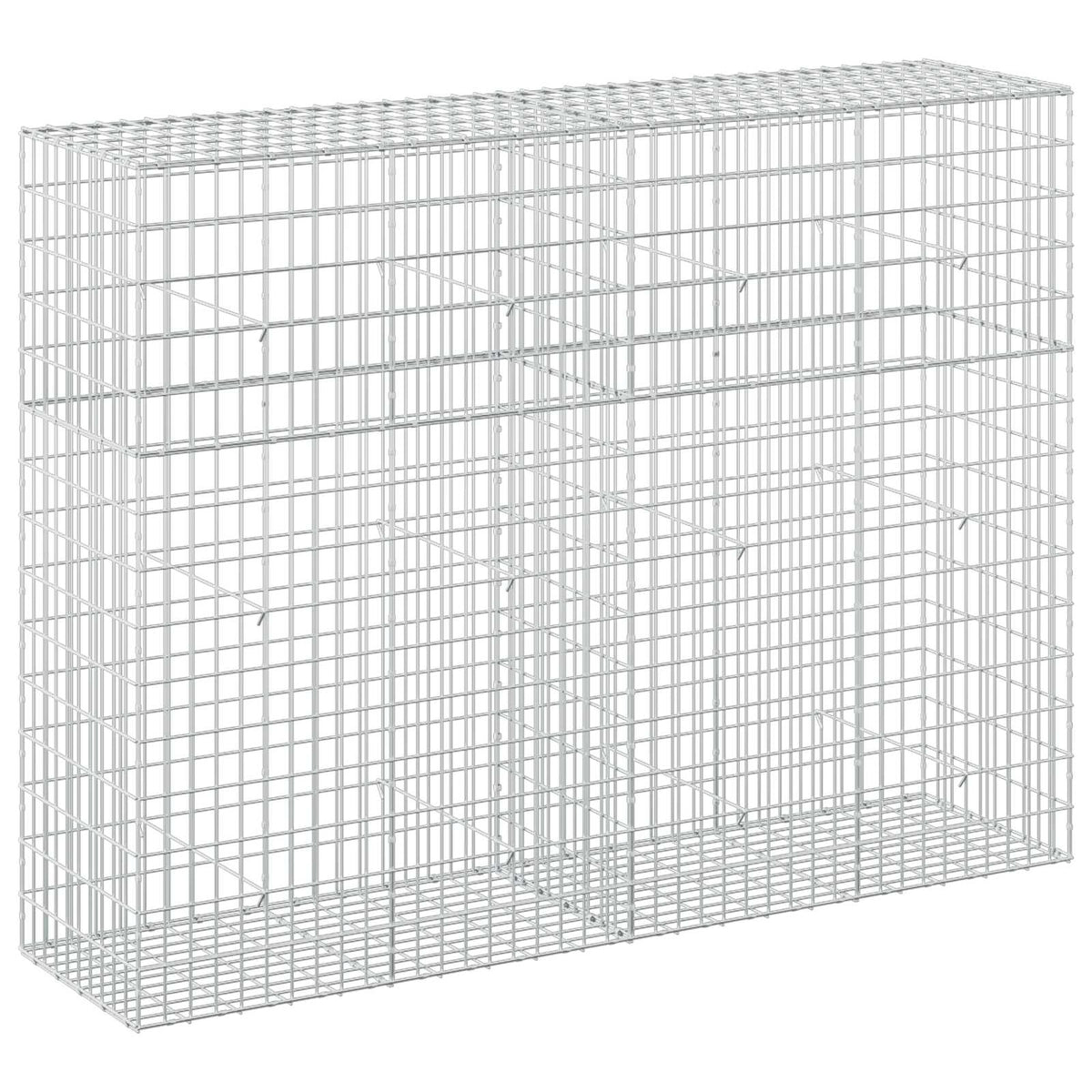 Gabion with 5 mm Wire and 5x10 cm Mesh 50x50x150 cm Height 150 cm Thickness 50 cm 50–1000 cm 200 cm
