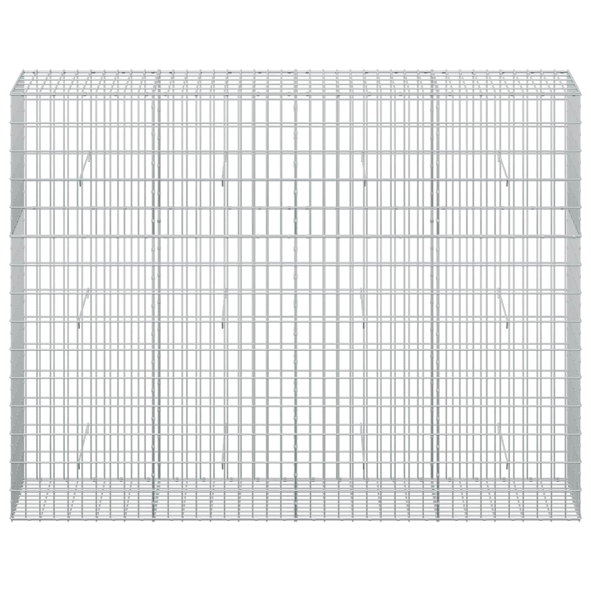 Gabion with 5 mm Wire and 5x10 cm Mesh 50x50x150 cm Height 150 cm Thickness 50 cm 50–1000 cm 200 cm