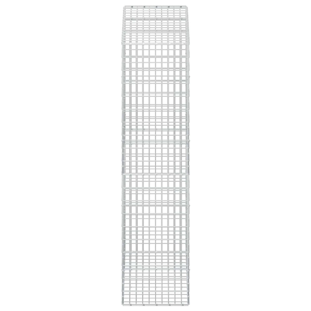 vidaXL Gabion with 5 mm Wire and 5x10 cm Mesh 150x50x200 cm 4