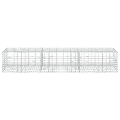 vidaXL Gabion with 5 mm Wire and 5x10 cm Mesh 300x100x50 cm 3