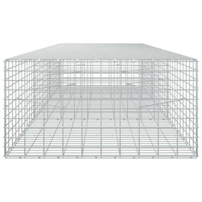 vidaXL Gabion with 5 mm Wire and 5x10 cm Mesh 300x100x50 cm 4