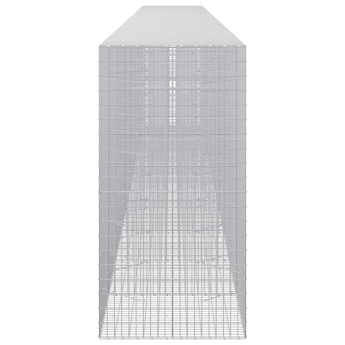 Gabion with 5 mm Wire and 5x10 cm Mesh 1050x100x200 cm 1050 cm