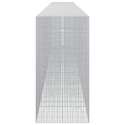 Gabion with 5 mm Wire and 5x10 cm Mesh 1050x100x200 cm 1050 cm