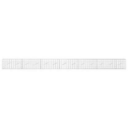 Gabion with 5 mm Wire and 10x10 cm Mesh 50x10x50 cm Height 50 cm Thickness 10 cm 50–1000 cm 650 cm