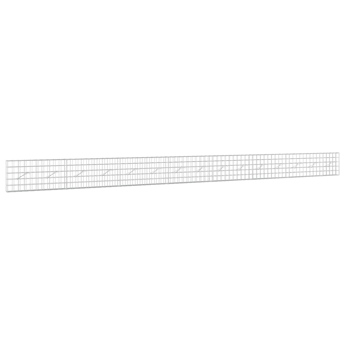 Gabion with 5 mm Wire and 10x10 cm Mesh 50x10x50 cm Height 50 cm Thickness 10 cm 50–1000 cm 750 cm