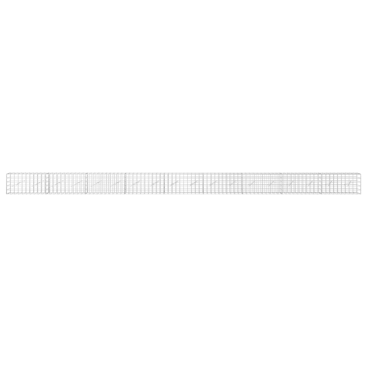 Gabion with 5 mm Wire and 10x10 cm Mesh 50x10x50 cm Height 50 cm Thickness 10 cm 50–1000 cm 900 cm