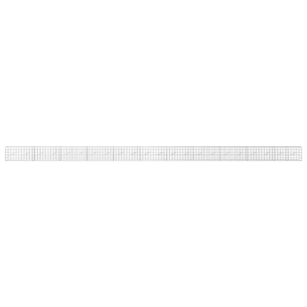 Gabion with 5 mm Wire and 10x10 cm Mesh 1050x10x50 cm Height 50 cm Thickness 10 cm 1050–1200 cm 1100 cm