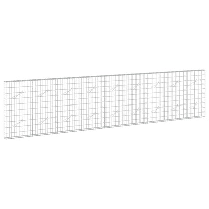 vidaXL Gabion with 5 mm Wire and 10x10 cm Mesh 450x10x100 cm 2