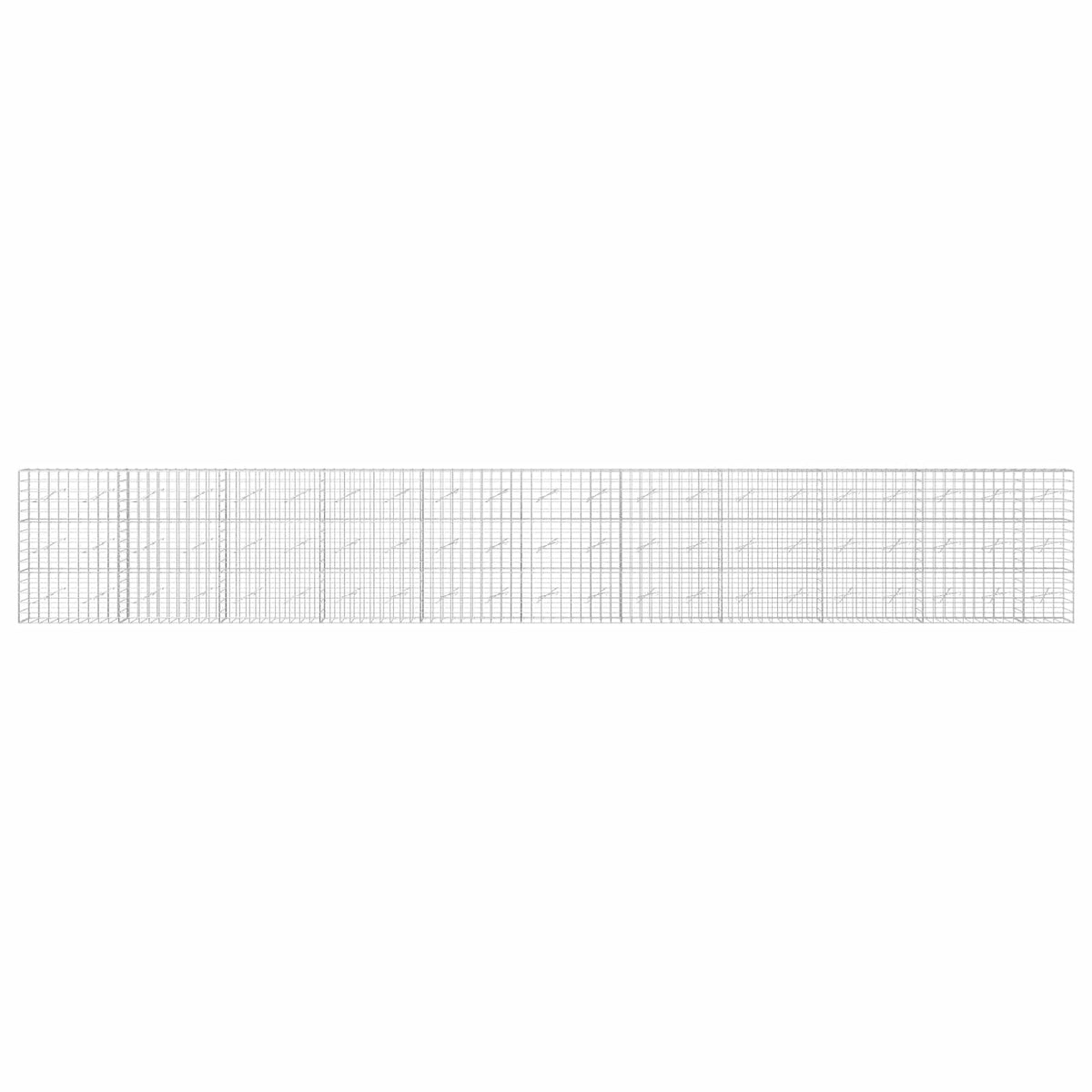 Gabion with 5 mm Wire and 10x10 cm Mesh 1050x10x150 cm 1050 cm