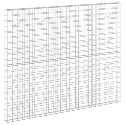 vidaXL Gabion with 5 mm Wire and 10x10 cm Mesh 250x10x200 cm 2