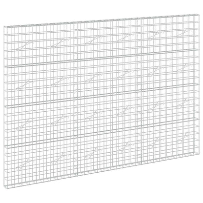 vidaXL Gabion with 5 mm Wire and 10x10 cm Mesh 300x10x200 cm 2