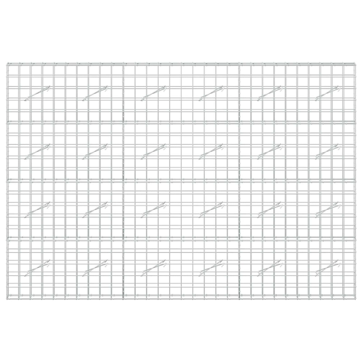vidaXL Gabion with 5 mm Wire and 10x10 cm Mesh 300x10x200 cm 3