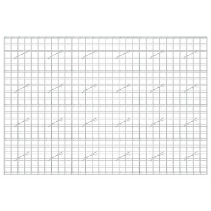 vidaXL Gabion with 5 mm Wire and 10x10 cm Mesh 300x10x200 cm 3