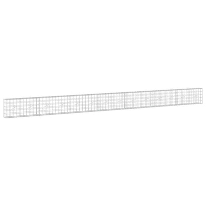 Gabion with 5 mm Wire and 10x10 cm Mesh 50x20x50 cm Height 50 cm Thickness 20 cm 50–1000 cm 700 cm