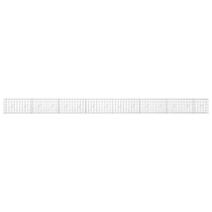 Gabion with 5 mm Wire and 10x10 cm Mesh 50x20x50 cm Height 50 cm Thickness 20 cm 50–1000 cm 750 cm