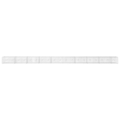 Gabion with 5 mm Wire and 10x10 cm Mesh 50x20x50 cm Height 50 cm Thickness 20 cm 50–1000 cm 950 cm