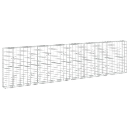 Gabion with 5 mm Wire and 10x10 cm Mesh 50x20x100 cm Height 100 cm Thickness 20 cm 50–1000 cm 400 cm