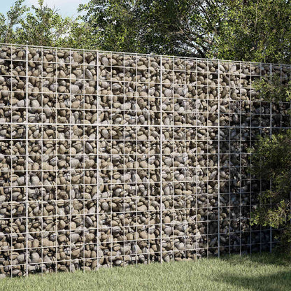 vidaXL Gabion with 5 mm Wire and 10x10 cm Mesh 50x20x150 cm