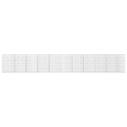 Gabion with 5 mm Wire and 10x10 cm Mesh 1050x20x150 cm 1050 cm