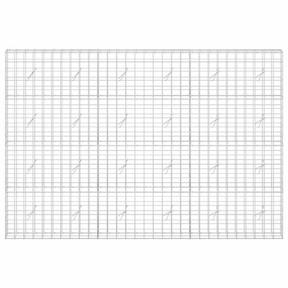vidaXL Gabion with 5 mm Wire and 10x10 cm Mesh 300x20x200 cm 3