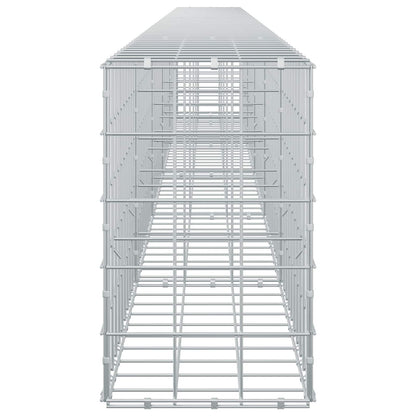 vidaXL Gabion with 5 mm Wire and 10x10 cm Mesh 550x30x50 cm 4